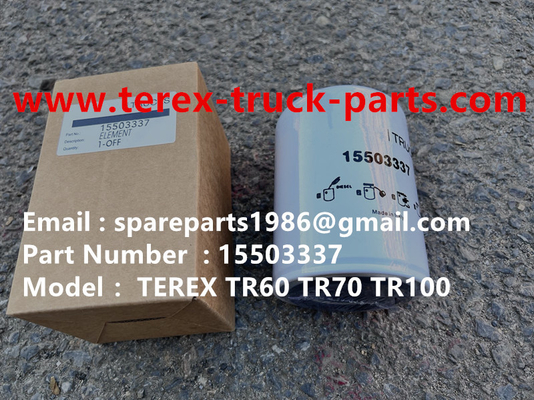 Китай TEREX 15503337 FILTER SKF FAG KOYO CUMMINS QUARRY NHL RIGID DUMP TRICK TR35 TR50 TR60 TR100 3303 3305B 3307 3311 поставщик
