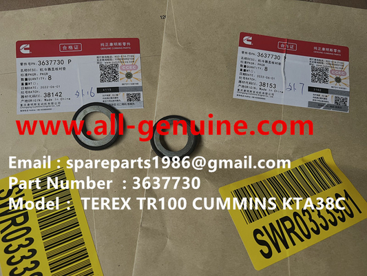 Китай 3637730 ПРОКЛАДКА TEREX CUMMINS САМОСВАЛ TR50 TR60 TR100 TR70 КАРЬЕРНЫЙ САМОСВАЛ ВНЕДОРОЖНЫЙ САМОСВАЛ С ЖЕСТКОЙ РАМОЙ MT4400AC поставщик
