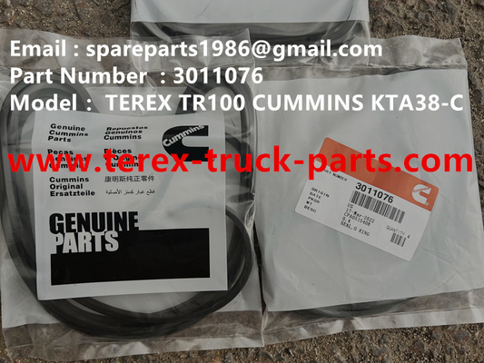 Китай 3011076 УПЛОТНЕНИЕ TEREX CUMMINS САМОСВАЛ TR50 TR60 TR100 TR70 КАРЬЕРНЫЙ САМОСВАЛ ВНЕДОРОЖНЫЙ САМОСВАЛ С ЖЕСТКОЙ РАМОЙ MT4400AC поставщик
