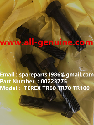 Китай TEREX 00223775 BOLT MINING QUARRY NHL RIGID DUMP TRICK TR35 TR50 TR60 TR100 3303 3305B 3307 3311 поставщик
