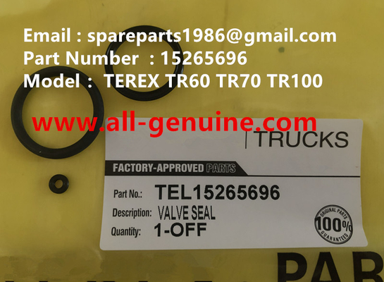 Китай TEREX 15265696 VALVE SEAL SKF FAG KOYO CUMMINS QUARRY NHL RIGID DUMP TRICK TR35 TR50 TR60 TR100 3303 3305B 3307 3311 поставщик