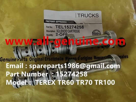Китай ТЕРЕКС 15274258 КАРТРИДЖА СОЛЕНОИД НХЛ РИГИДНЫЙ ДАМП ТРУК TR35 TR50 TR60 TR100 3305B 3305F 3303 3307 TR45 TR70 MT4400 поставщик