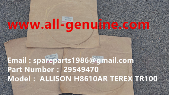 Китай ALLISON 29549470 ДИСК H8610AR TEREX NHL САМОСВАЛ TR35 TR50 TR60 TR100 3305B 3305F 3303 3307 TR45 TR70 MT4400 поставщик