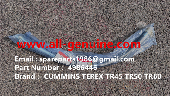 Китай МАСЛЯНАЯ ТРУБКА CUMMINS TEREX 4986446  ДЛЯ КАРЬЕРНЫХ САМОСВАЛОВ NHL MINING TR35 TR50 TR60 TR100 3305B 3305F 3303 3307 TR45 TR70 MT4400 поставщик