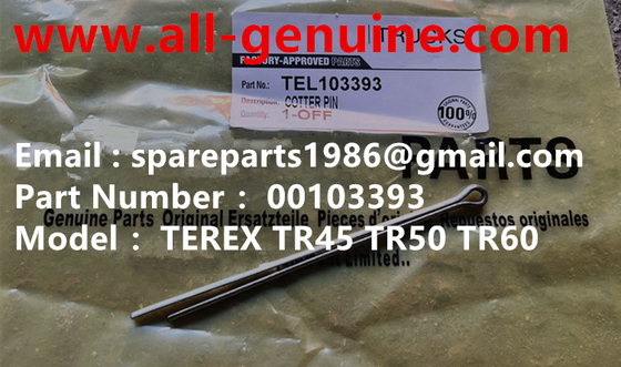 Китай 103393 Шплинтер TEREX MINING HAULER NHL САМОСВАЛ TR35 TR50 TR60 TR100 3305B 3305F 3303 3307 TR45 TR70 MT4400 поставщик