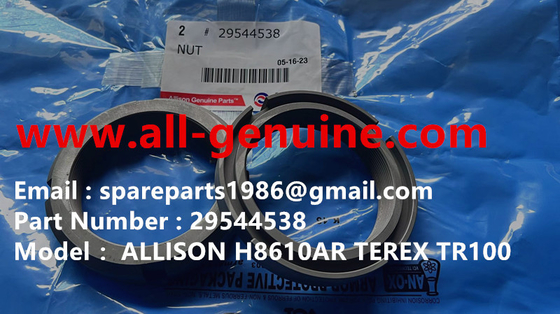 Китай 29544538 ГАЙКА ALLISON TEREX NHL САМОСВАЛ TR35 TR50 TR60 TR100 3305B 3305F 3303 3307 TR45 TR70 MT4400 CUMMINS поставщик