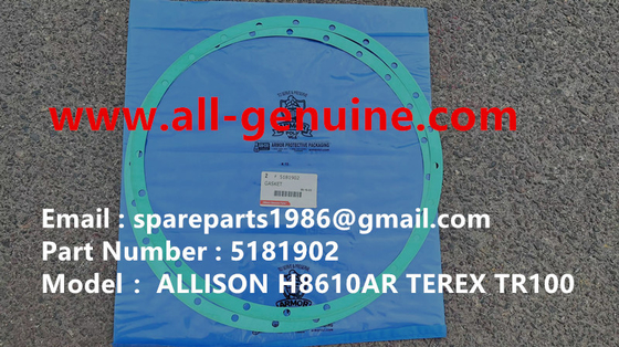 Китай 5181902 ПРОКЛАДКА ALLISON TEREX NHL САМОСВАЛ TR35 TR50 TR60 TR100 3305B 3305F 3303 3307 TR45 TR70 MT4400 CUMMINS поставщик