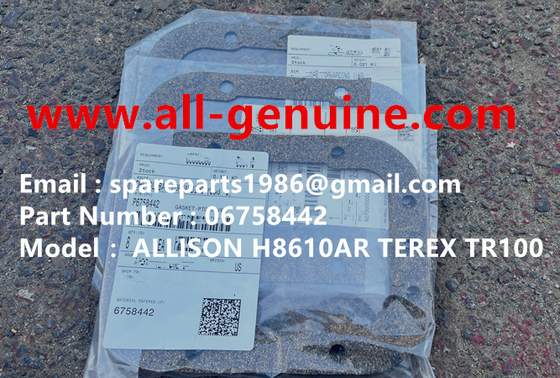 Китай 6758442 ПРОКЛАДКА ALLISON TR35A TR35 3305B 3305F 3305K 3305G ВНЕДОРОЖНЫЙ САМОСВАЛ С ЖЕСТКОЙ РАМОЙ поставщик
