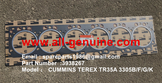 Китай CUMMINS 3938267 GASKET MINING TEREX NHL DUMP TRICK TR35 TR50 TR60 TR100 3305B 3305F 3303 3307 TR45 TR70 MT4400 КУММИНС поставщик