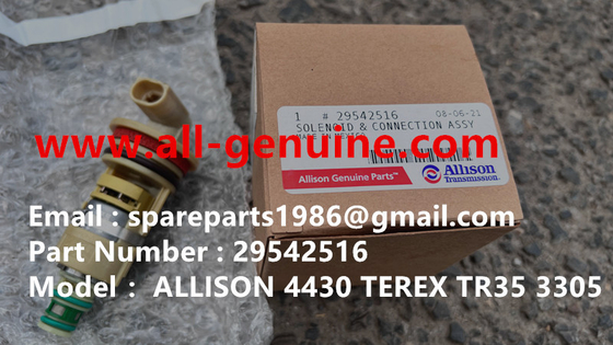 Китай КЛАПАН ALLISON 29542516  TEREX NHL САМОСВАЛ TR35 TR50 TR60 TR100 3305B 3305F 3303 3307 TR45 TR70 MT4400 поставщик
