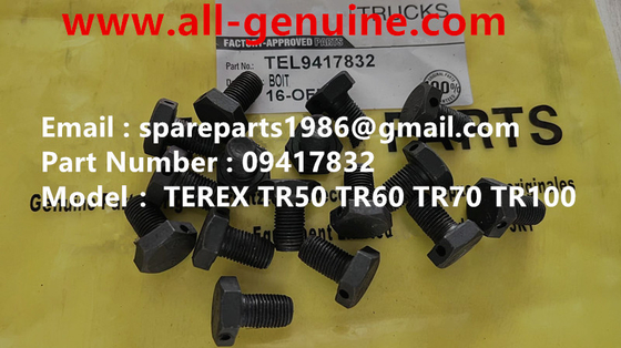 Китай 9417832 BOLT TEREX NHL MINING DUMP TR35 TR50 TR60 TR100 3305B 3305F 3303 3307 TR45 TR70 MT4400 КУММИНС поставщик