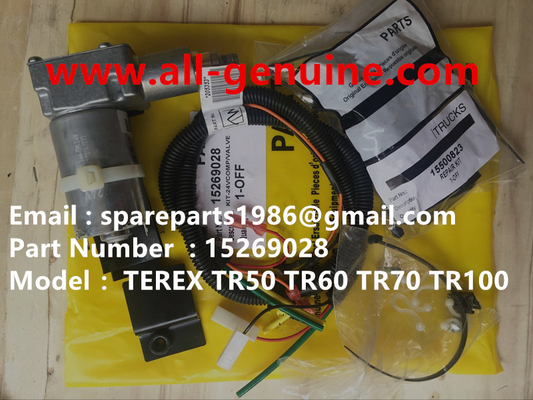 Китай 15269028 КОМПЛЕКТ 24В КЛАПАН TEREX NHL TR50 TR60 TR45 TR70 КАРЬЕРНЫЙ САМОСВАЛ ОРИГИНАЛ поставщик