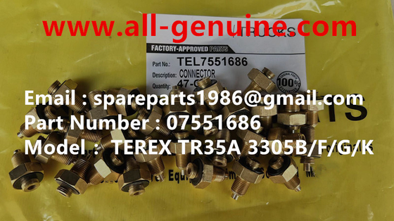 Китай 7551686 CONNECTOTEREX MINING DUMP TRUCK NHL TR35 TR50 TR60 TR100 3305B 3305F 3303 3307 TR45 TR70 MT4400 КАММИНС ЭЛЛИСОН поставщик