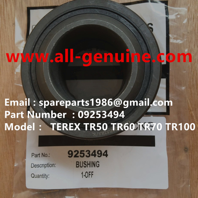 Китай TEREX 09253494 ВТУЛКА NHL MINING DUMP TRUCK TR35 TR50 TR60 TR100 3305B 3305F 3303 3307 TR45 TR70 MT4400 поставщик