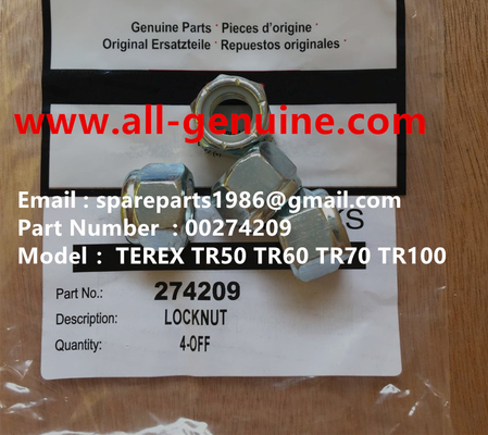Китай TEREX 00274209 КОНТРГАЙКА NHL MINING DUMP TRUCK TR35 TR50 TR60 TR100 3305B 3305F 3303 3307 TR45 TR70 MT4400 поставщик