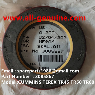 Китай CUMMINS TEREX 3085867 УПЛОТНЕНИЕ МАСЛА NHL MINING DUMP TRUCK TR35 TR50 TR60 TR100 3305B 3305F 3303 3307 TR45 TR70 MT4400 поставщик