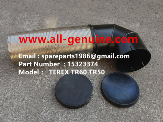 Китай TEREX 15323374 TR60 FLEXIBLE EXHAUST MINING NHL DUMP TRUCK TR35 TR50 TR60 TR100 3305B 3305F 3303 3307 TR45 TR70 MT4400 поставщик