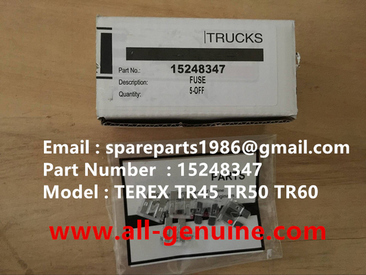 Китай TEREX 15248347 FUSE 25A NHL DUMP TRUCK MINING QUARRY ТР50 ТР60 ТР70 поставщик