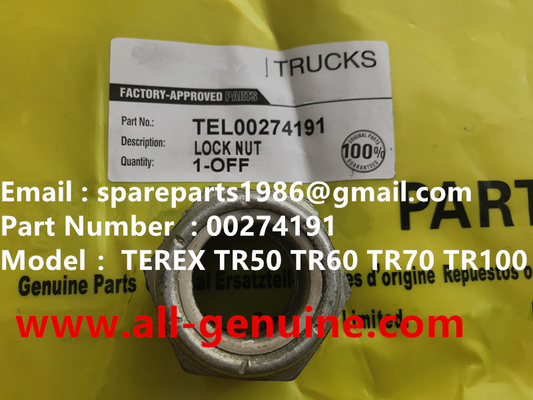 Китай TEREX 00274191 Ключевой гайка TR100 TR70 МИНИНИРОВАНИЕ СОБОДНЫХ ШАГСТРУКОВ ОЧЕННЫЕ ПЕРЕДСТРУКТЫ поставщик