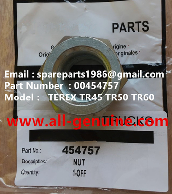 Китай TEREX 00454757 ГАЙКА NHL MINING DUMP TRUCK TR35 TR50 TR60 TR100 3305B 3305F 3303 3307 TR45 TR70 MT4400 поставщик