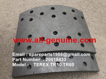 Китай TEREX 20018433 ФУТЕРОВКА TR50 TR60 TR70 TR100 TR45 3305F 3305B TR35A САМОСВАЛ С ЖЕСТКОЙ РАМОЙ КАРЬЕРНЫЙ ВНЕДОРОЖНЫЙ CUMMINS ALLISON поставщик