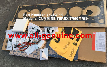 Китай CUMMINS TEREX 4352144 SET UPPER GASKET NHL MINING DUMP TRICK TR35 TR50 TR60 TR100 3305B 3305F 3303 3307 TR45 TR70 MT4400 поставщик