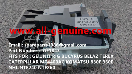 Китай GE1843 КОНТАКТОР KOMATSU GE TEREX UNIT RIG BUCYRUS MT4400AC MT5500 MT3600 NTE240 NTE260 NHL САМОСВАЛ КАРЬЕРНЫЙ ГОРНЫЙ поставщик