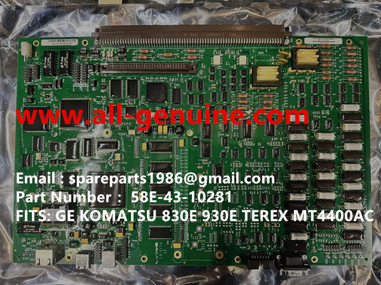 Китай 58E-43-10281 КАРТА KOMATSU GE TEREX UNIT RIG BUCYRUS MT4400AC MT5500 MT3600 NTE240 NTE260 САМОСВАЛ NHL КАРЬЕРНЫЙ САМОСВАЛ поставщик