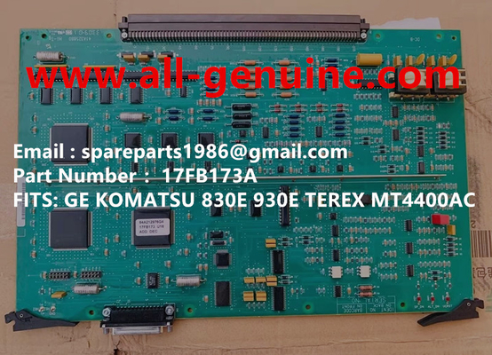 Китай 17FB173A КАРТА KOMATSU GE TEREX UNIT RIG BUCYRUS MT4400AC MT5500 MT3600 NTE240 NTE260 NHL САМОСВАЛ КАРЬЕРНЫЙ поставщик