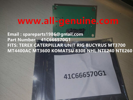 Китай 41C666570G1 ПЛАТИЧЕСКИЙ ГЕ ТЕРЕКС СОБЩЕСТВО РИГ БУЦИРУС MT4400AC MT5500 MT3600 NTE240 NTE260 НХЛ ДАМП ТРУК ТРАНСПОРТ поставщик