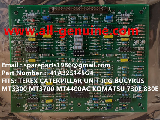 Китай 41A325145G4 КАРТА GE TEREX UNIT RIG BUCYRUS MT4400AC MT5500 MT3600 NTE240 NTE260 САМОСВАЛ NHL КАРЬЕРНЫЙ САМОСВАЛ ГОРНОДОБЫВАЮЩИЙ поставщик