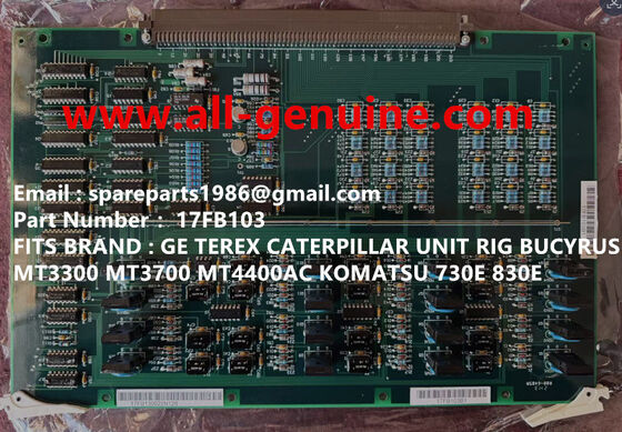 Китай 17FB103 КАРТА MT4400AC MT5500 MT3600 MT3700 MT3300 TEREX UNIT RIG BUCYRUS NTE240 NTE260 ПРИВОД КОЛЕСНОГО ДВИГАТЕЛЯ GE поставщик