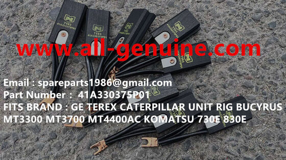 Китай 41A330375P01 КАРБОННАЯ БРУШКА MT4400AC MT5500 MT3600 MT3700 MT3300 TEREX UNIT RIG BUCYRUS NTE240 NTE260 Двигатель на колесах поставщик