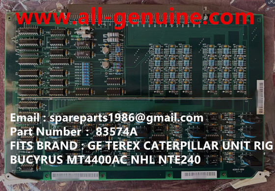 Китай 83574A КАРТА MT4400AC MT5500 MT3600 MT3700 MT3300 TEREX UNIT RIG BUCYRUS NTE240 NTE260 ПРИВОД КОЛЕСНОГО ДВИГАТЕЛЯ GE поставщик
