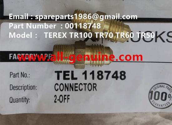 Китай TEREX 00118748 РАЗЪЕМ NHL САМОСВАЛ КАРЬЕРНЫЙ ГРУЗОВИК ВНЕДОРОЖНЫЙ САМОСВАЛ TR45 TR50 TR60 TR70 поставщик