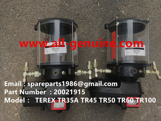 Китай TEREX 20021915 СМАЗОЧНЫЙ НАСОС NHL САМОСВАЛ С ЖЕСТКОЙ РАМОЙ TR35 3305B 3305F 3303 3307 поставщик