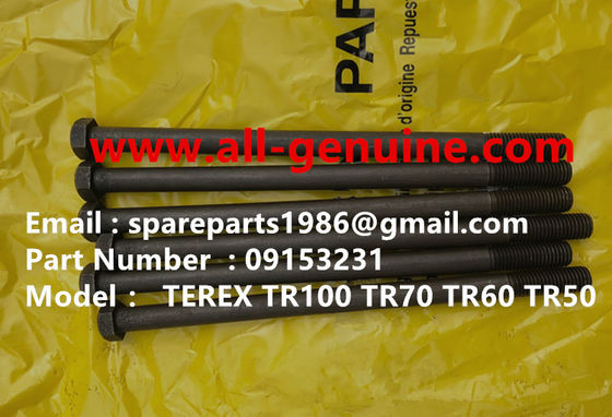 Китай TEREX 09153231 BOLT MINING NHL DUMP TRUCK TR35 TR50 TR60 TR100 3305B 3305F 3303 3307 TR45 TR70 MT4400 КУММИНС поставщик