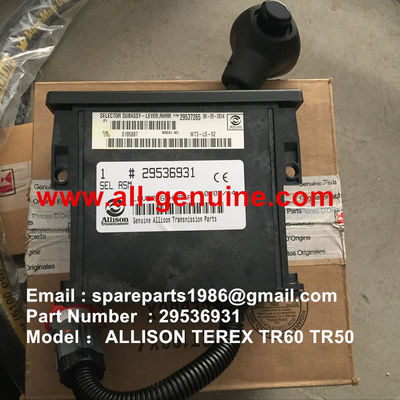 Китай 29536931 SELECTOR TEREX NHL DUMP TRICK TR35 TR50 TR60 TR100 CUMMINS ALLISON UNIT RIG МТ4400 МТ3600 МТ3300 МТ3700 Саньи поставщик