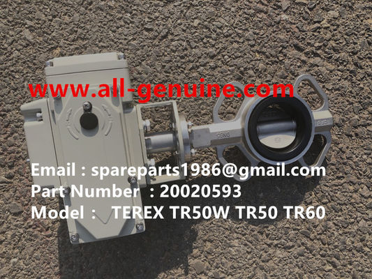 Китай 20020593 КЛАПАН-БАБОЧКА TEREX TRUCK TR35 TR50 TR60 TR100 CUMMINS ALLISON UNIT RIG MT4400 MT3600 MT3300 MT3700 SANY поставщик