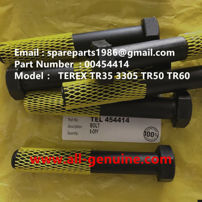 Китай 00454414 BOLT TEREX NHL DUMP TRICK TR35 TR50 TR60 TR100 CUMMINS ALLISON UNIT RIG MT4400 MT3600 MT3300 MT3700 SANY поставщик