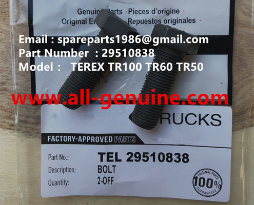 Китай 29510838 БОЛТ ALLISON TEREX NHL SANY TR35A 3303 3305 3307 TR50 TR60 TR100 NTE240 NTE260 MT3600 MT3700 MT4400AC поставщик