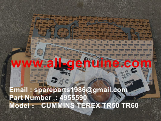 Китай CUMMINS TEREX 4955590 LOWER GASEKT NHL MINING DUMP TRICK TR35 TR50 TR60 TR100 3305B 3305F 3303 3307 TR45 TR70 MT4400 поставщик