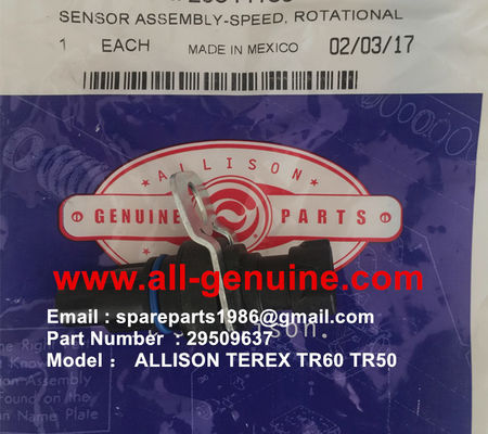 Китай ДАТЧИК СКОРОСТИ ALLISON TEREX 29509637  NHL САМОСВАЛ TR35 TR50 TR60 TR100 3305B 3305F 3303 3307 TR45 TR70 MT4400 CUMMINS поставщик