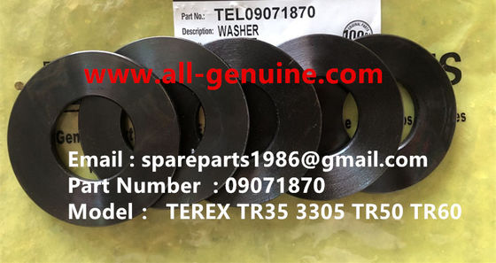 Китай 09071870 ШАЙБА TEREX САМОСВАЛ С ЖЕСТКОЙ РАМОЙ NHL TR35A TR50 TR60 TR100 3303 3304 3305B 3307 CUMMINS ALLISON UNIT RIG MT4400 поставщик