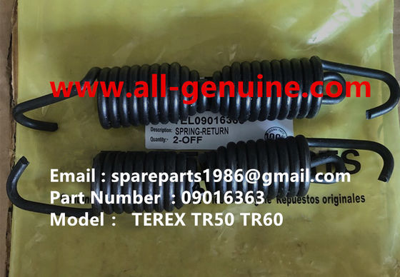 Китай TEREX 09016363 ПРУЖИНА ВОЗВРАТА TR50 TR60 TR70 TR100 САМОСВАЛ С ЖЕСТКОЙ РАМОЙ ВНЕДОРОЖНЫЙ САМОСВАЛ поставщик