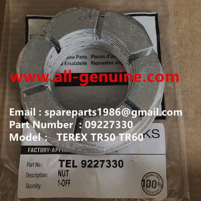 Китай TEREX 09227330 ГАЙКА TR50 TR60 TR70 TR100 САМОСВАЛ С ЖЕСТКОЙ РАМОЙ ВНЕДОРОЖНЫЙ САМОСВАЛ поставщик