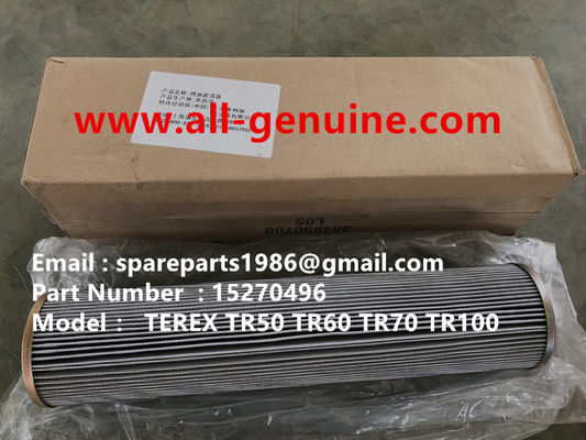 Китай TEREX 15270496 FILTER SKF FAG KOYO CUMMINS QUARRY NHL RIGID DUMP TRICK TR35 TR50 TR60 TR100 3303 3305B 3307 3311 поставщик