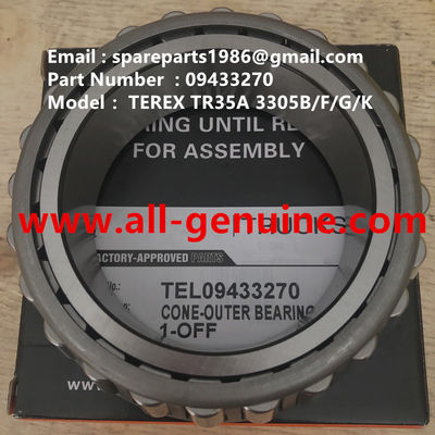 Китай TEREX 09433270 КОНУСНЫЙ ПОДШИПНИК ВНЕДОРОЖНЫЙ САМОСВАЛ NHL TR35 TR50 TR60 TR100 3305B 3305F 3303 3307 TR45 TR70 MT4400 поставщик