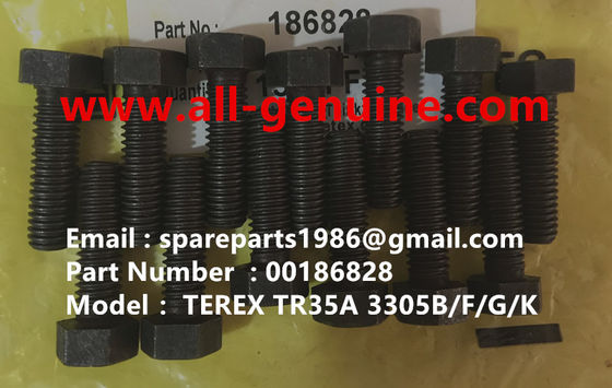 Китай 186828 БОЛТ TEREX NHL SANY TR35A 3303 3305 3307 TR50 TR60 TR100 NTE240 NTE260 MT3600 MT3700 MT4400AC поставщик