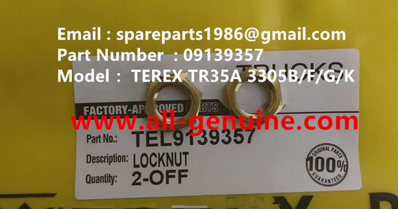 Китай 09139357 КОНТРГАЙКА TEREX NHL SANY TR35A 3303 3305 3307 TR50 TR60 TR100 NTE240 NTE260 MT3600 MT3700 MT4400AC поставщик